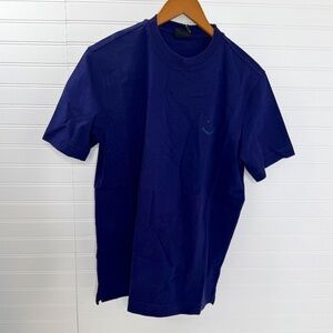 NEW Paul Smith Short Sleeve T Shirt Navy Happy Small